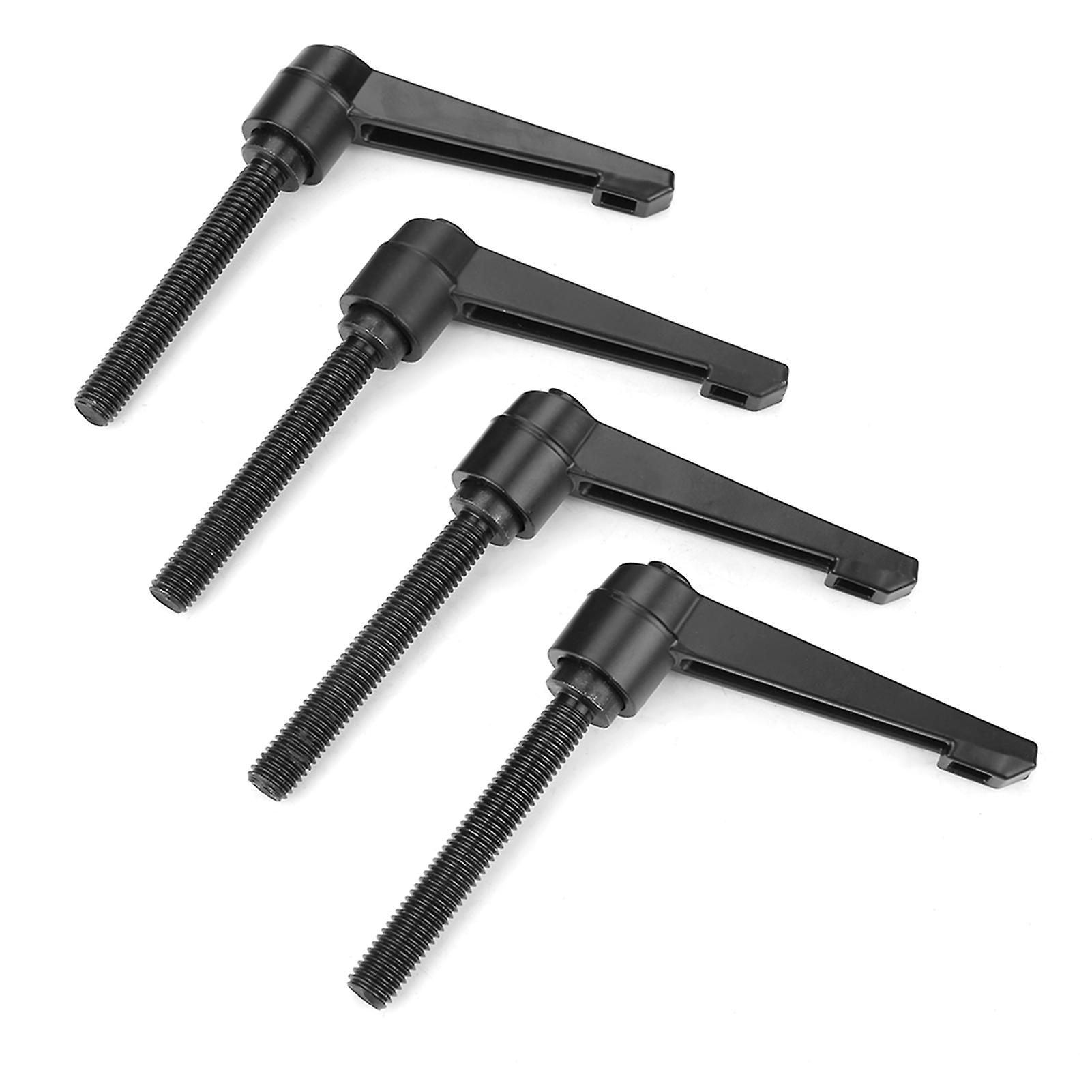 4pcs Metal Machine Knobs Adjustable Fixing Handle M10 Male Thread (40mm)