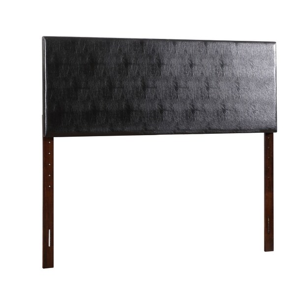 Faux Leather Adjustable height Headboard - - 20756443