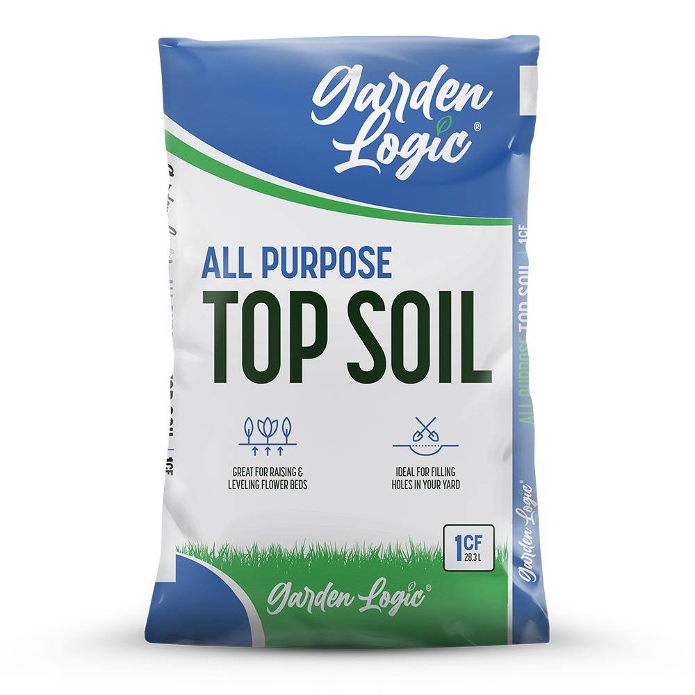 GARDEN LOGIC 1 cu. ft. Top Soil TOP1G