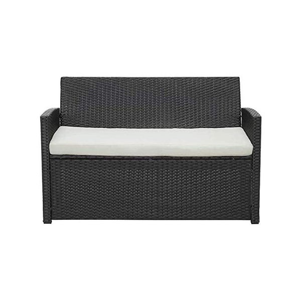 Zenova Outdoor 4-piece Wicker Sofa Furniture Set - Overstock - 35725167