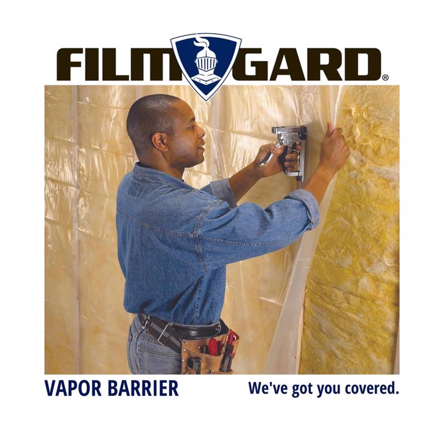 Film-Gard 9 ft. W X 400 ft. L X 0.7 mil Plastic Sheeting