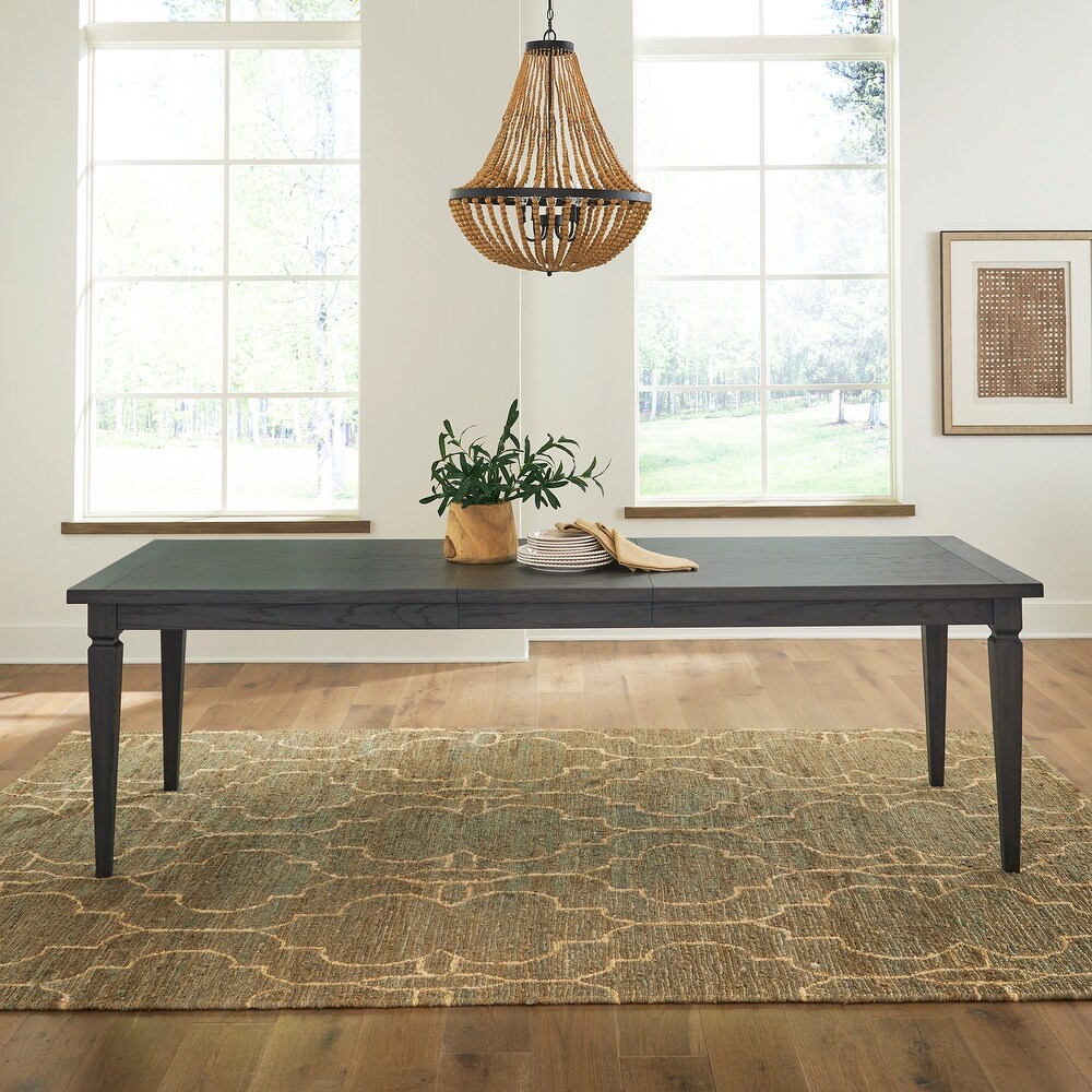 Caruso Heights Blackstone 5 Piece Rectangular Table Set