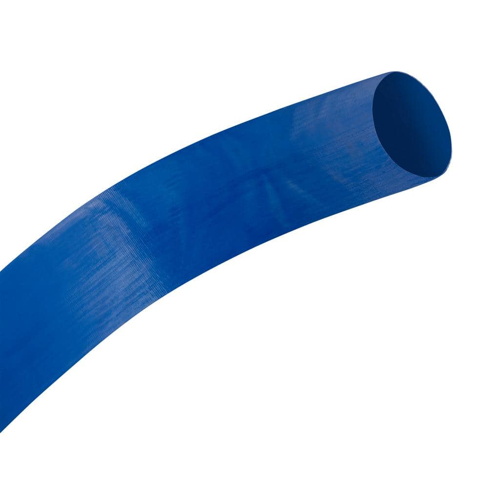 Alpine Corporation 3 in. Diameter x 300 ft. Heavy Duty PVC Lay Flat Water Discharge and Backwash Hose for Draining Pools, Ponds and More FDH300