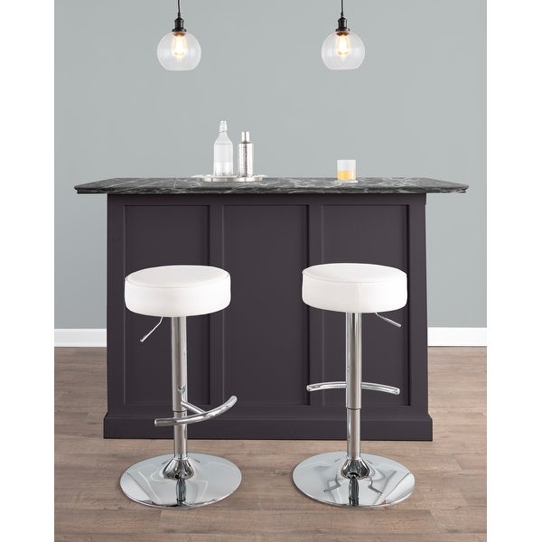 Strick and Bolton Esme Adjustable Bar Stool (Set of 2)