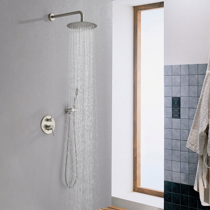 Simplie Fun Complete Shower System with Rough-in Valve