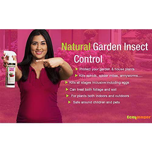 ECOVENGER Garden Insect Control by EcoRaider 16 oz. Aphids Mealybugs Spider Mites Army Worm ChildPet-Safe EV1GM140016