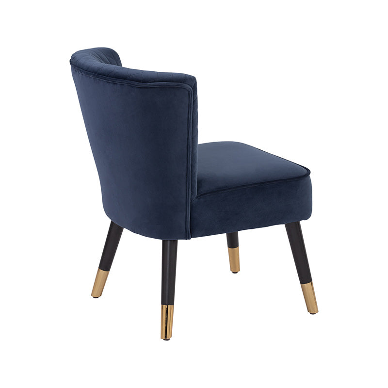 NALANIE Lounge Chair - Navy