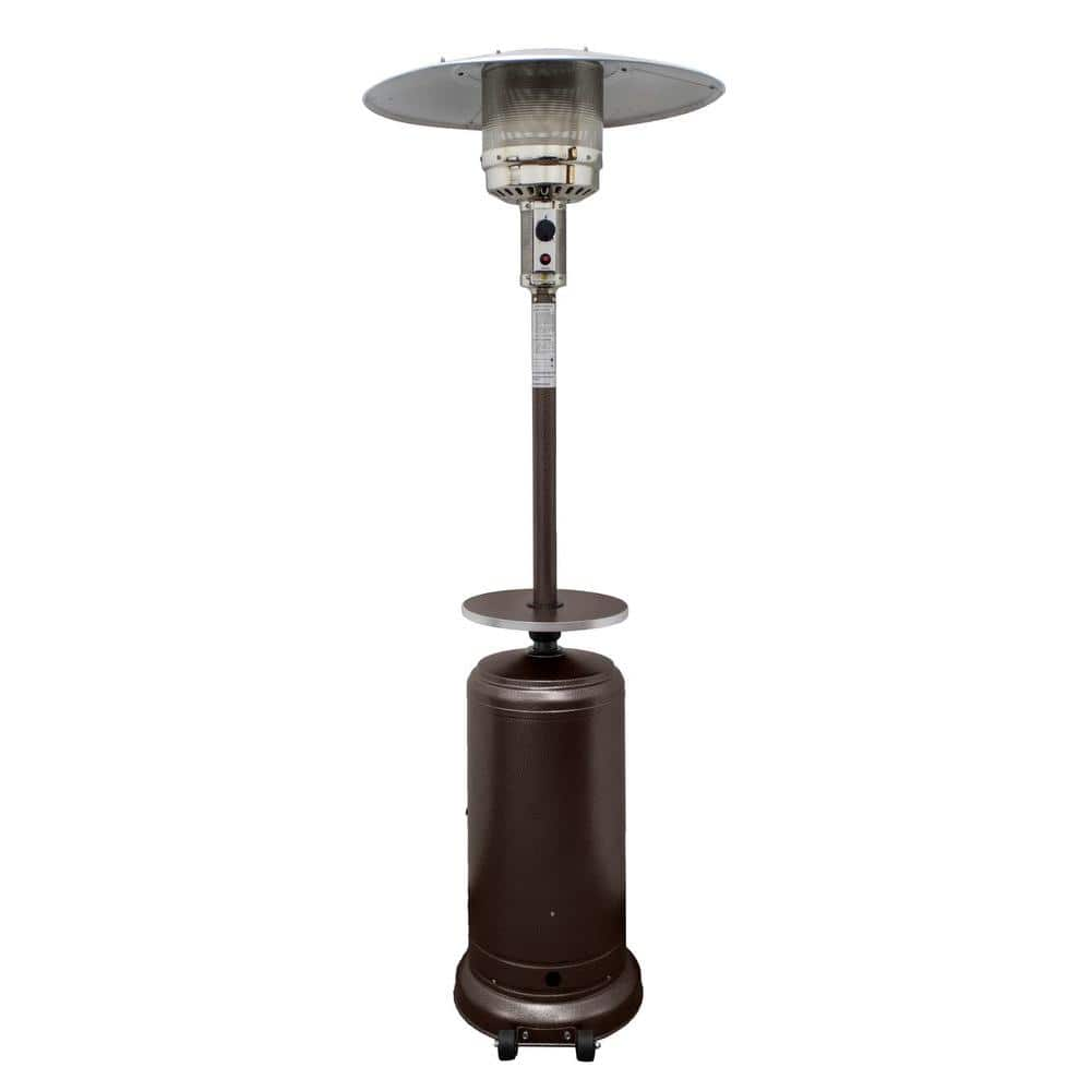 AZ Patio Heaters 48,000 BTU Hammered Bronze Propane Patio Heater HLDS01-CGT