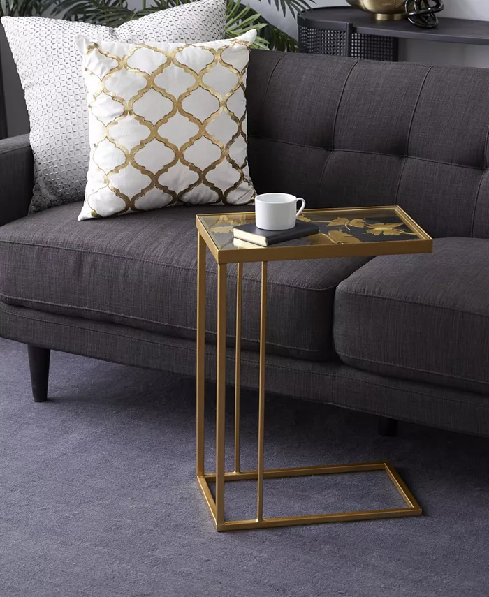 Rosemary Lane Metal Contemporary Accent Table