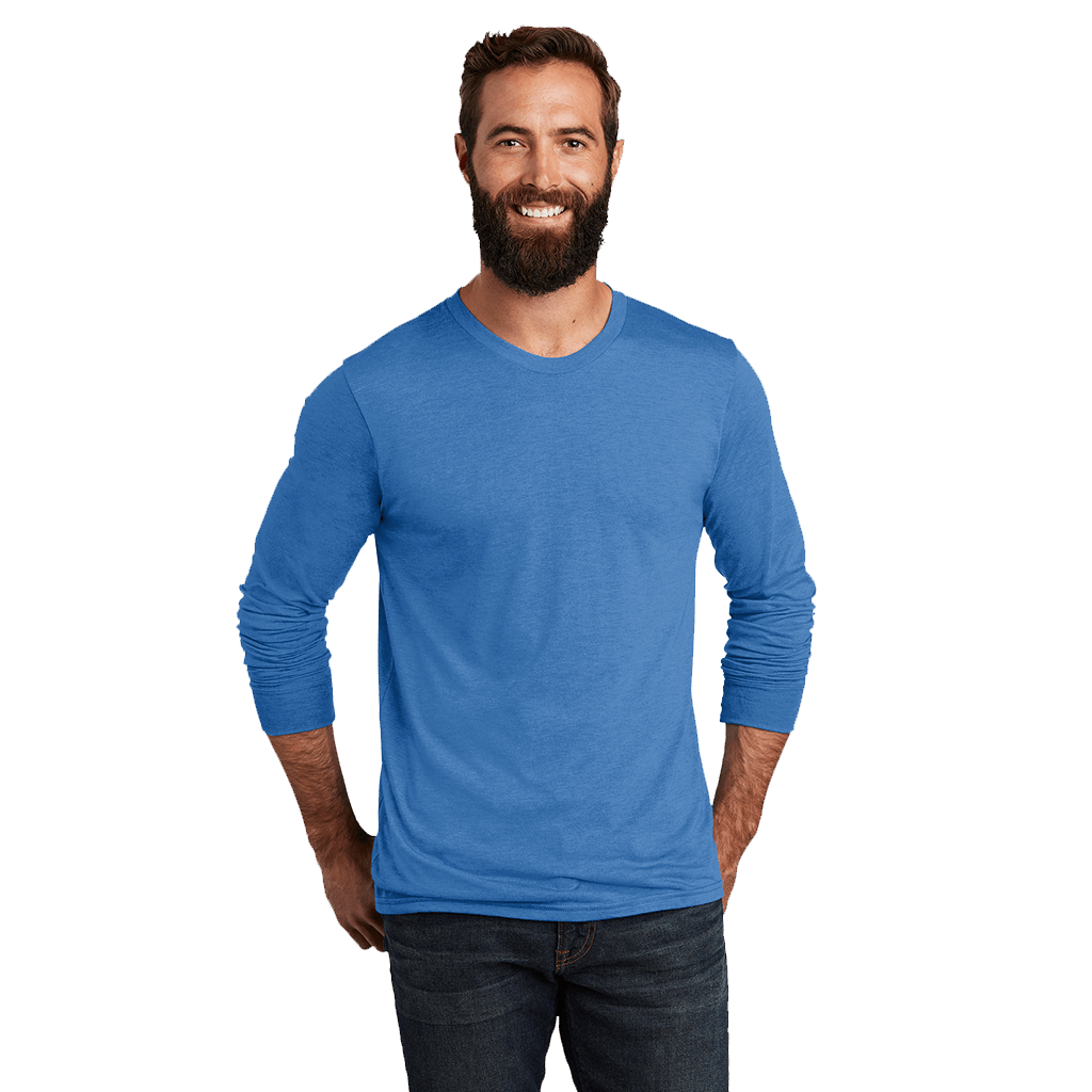 Allmade Unisex Tri-Blend Long Sleeve Crewneck Shirt