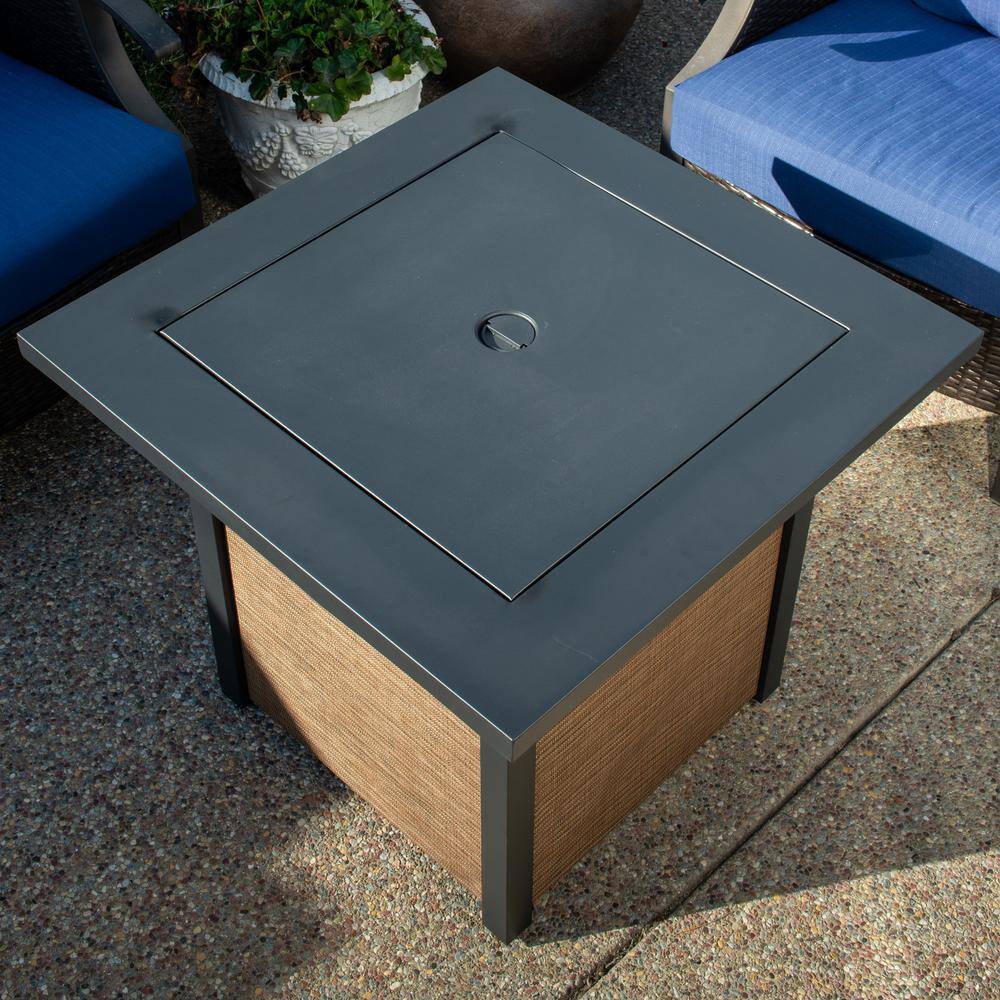 Bond Woodleaf 28 in. Gas Fire Table 51846