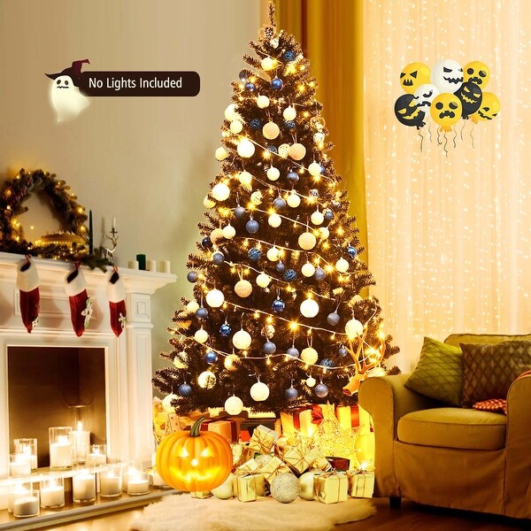 6/7.5 Ft Christmas tree automatic Hinged Artificial Christmas Tree