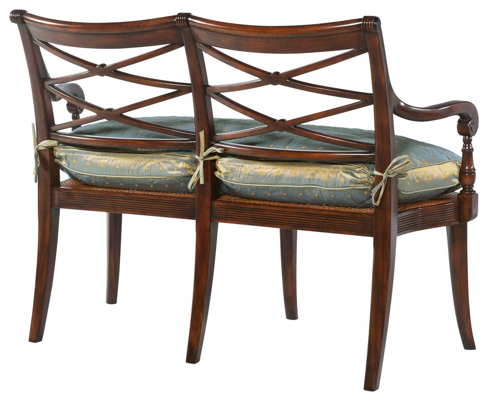 Theodore Alexander Recollections from Hanover Square Settee   Traditional   Loveseats   by Unlimited Furniture Group  Houzz