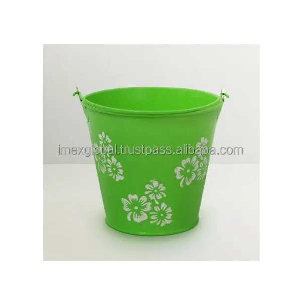 Hot Sale Outdoor Garden Bucket Flower Pots   Planter garden supplies decorations for home Flower Pots   Planters