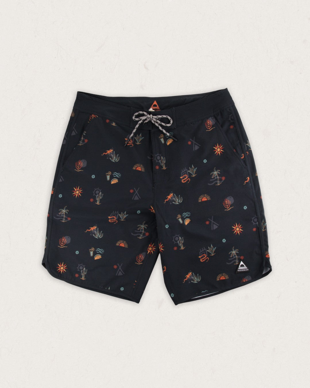 Breaks Recycled Boardshort - Taco Time Black