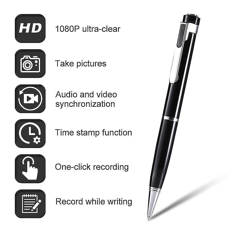 32gb Hd 1080p Mini Spy Camera Pen Secret Hidden Camera