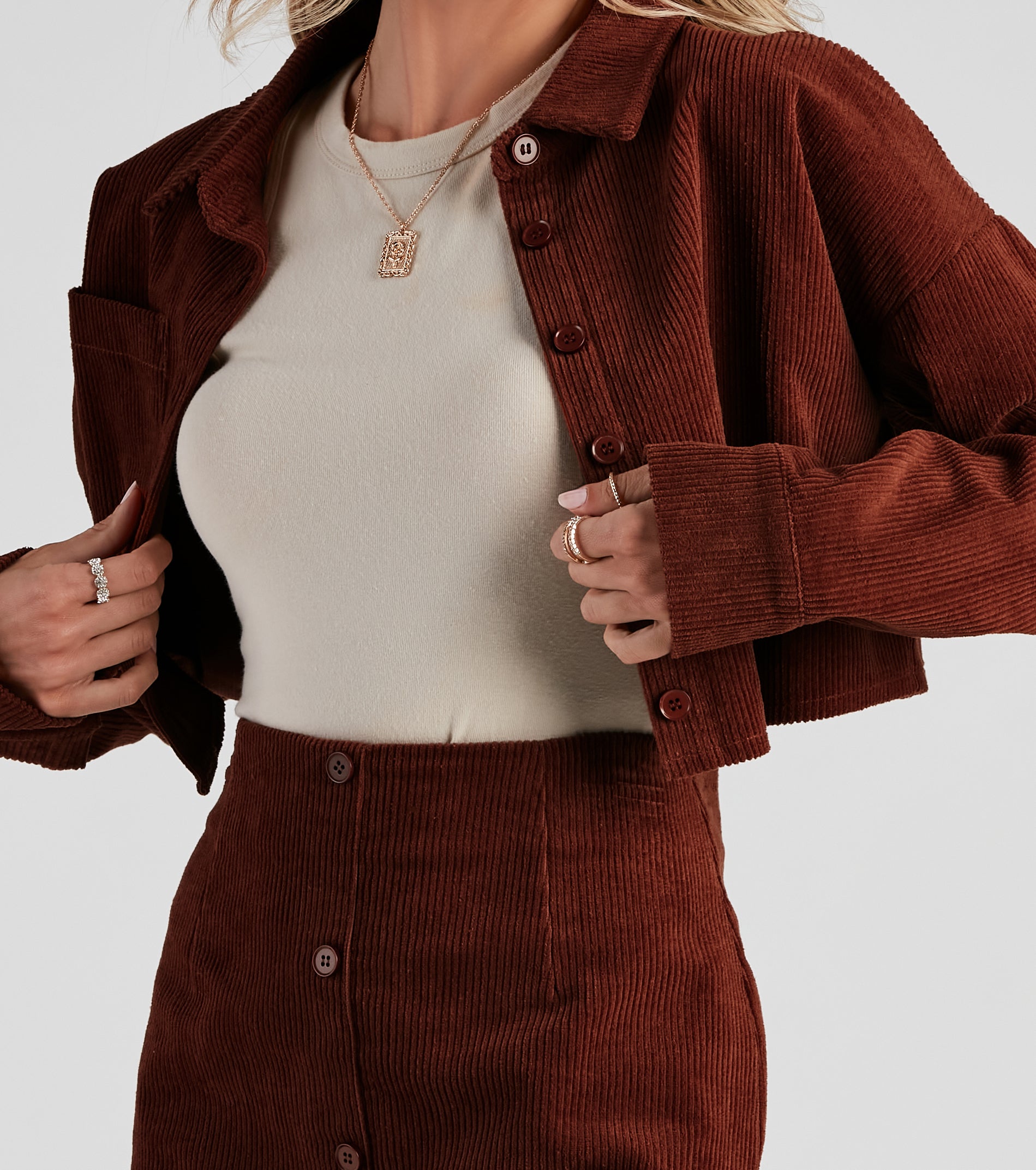 Fall Fave Corduroy Crop Jacket