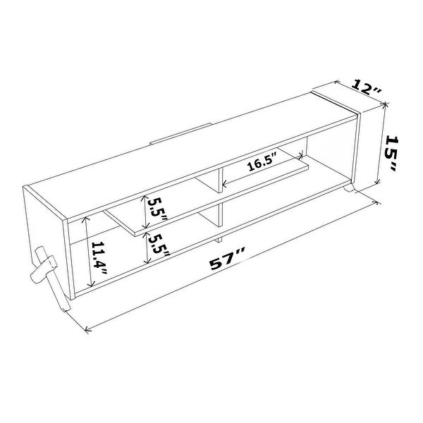 DiscountWorld Kayle TV Unit