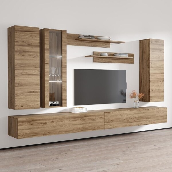 Fly EF4 30TV Wall Mounted Floating Modern Entertainment Center