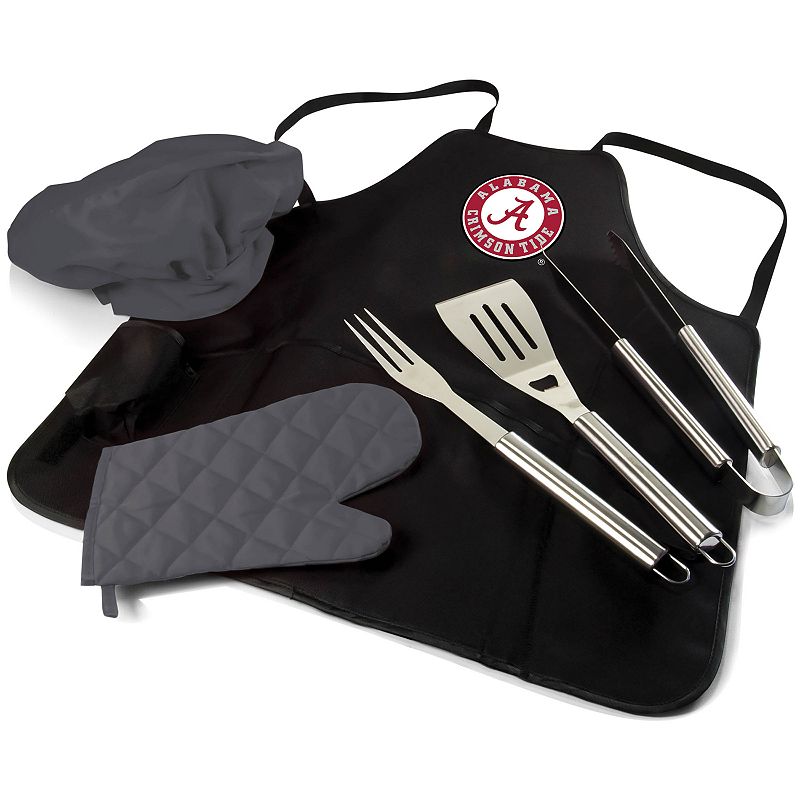 Picnic Time Alabama Crimson Tide BBQ Apron Pro Grill Set