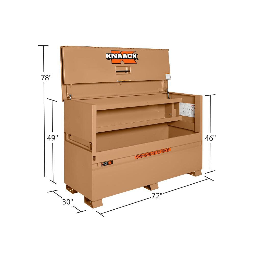 Knaack STORAGEMASTER Piano Box 57.5 Cu. Ft. 90 from Knaack