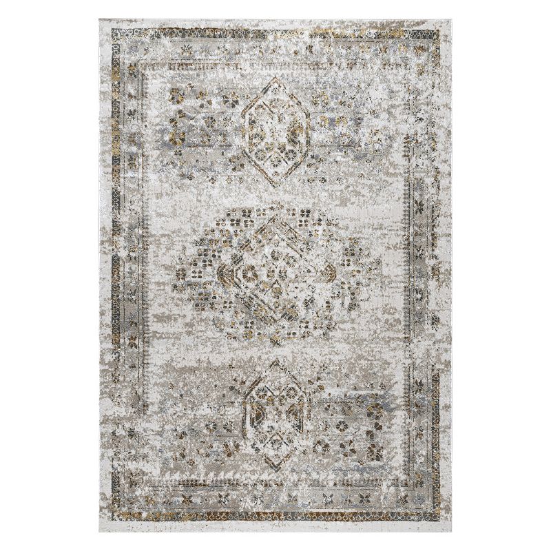 nuLoom Lucille Faded Vintage Medallion Area Rug