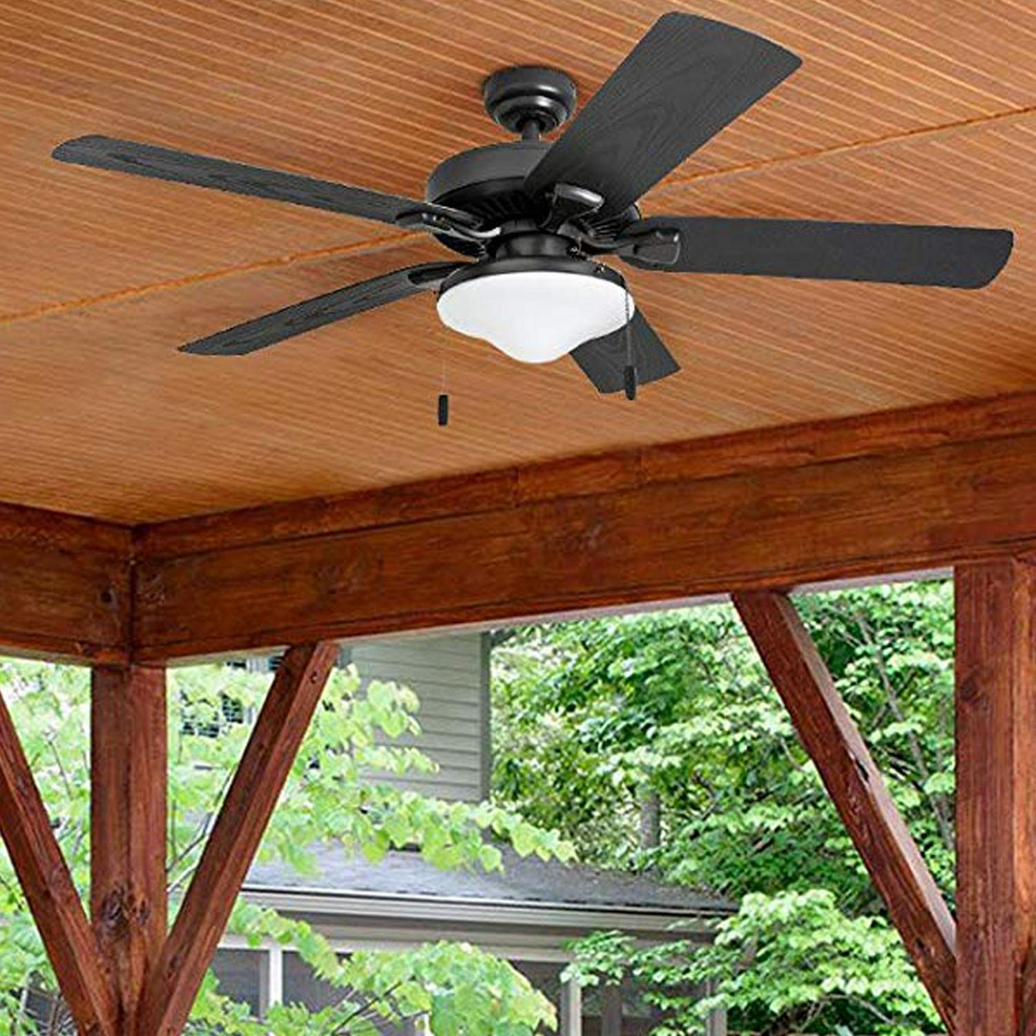 Honeywell Belmar 52 Bronze Indoor/Outdoor LED Ceiling Fan