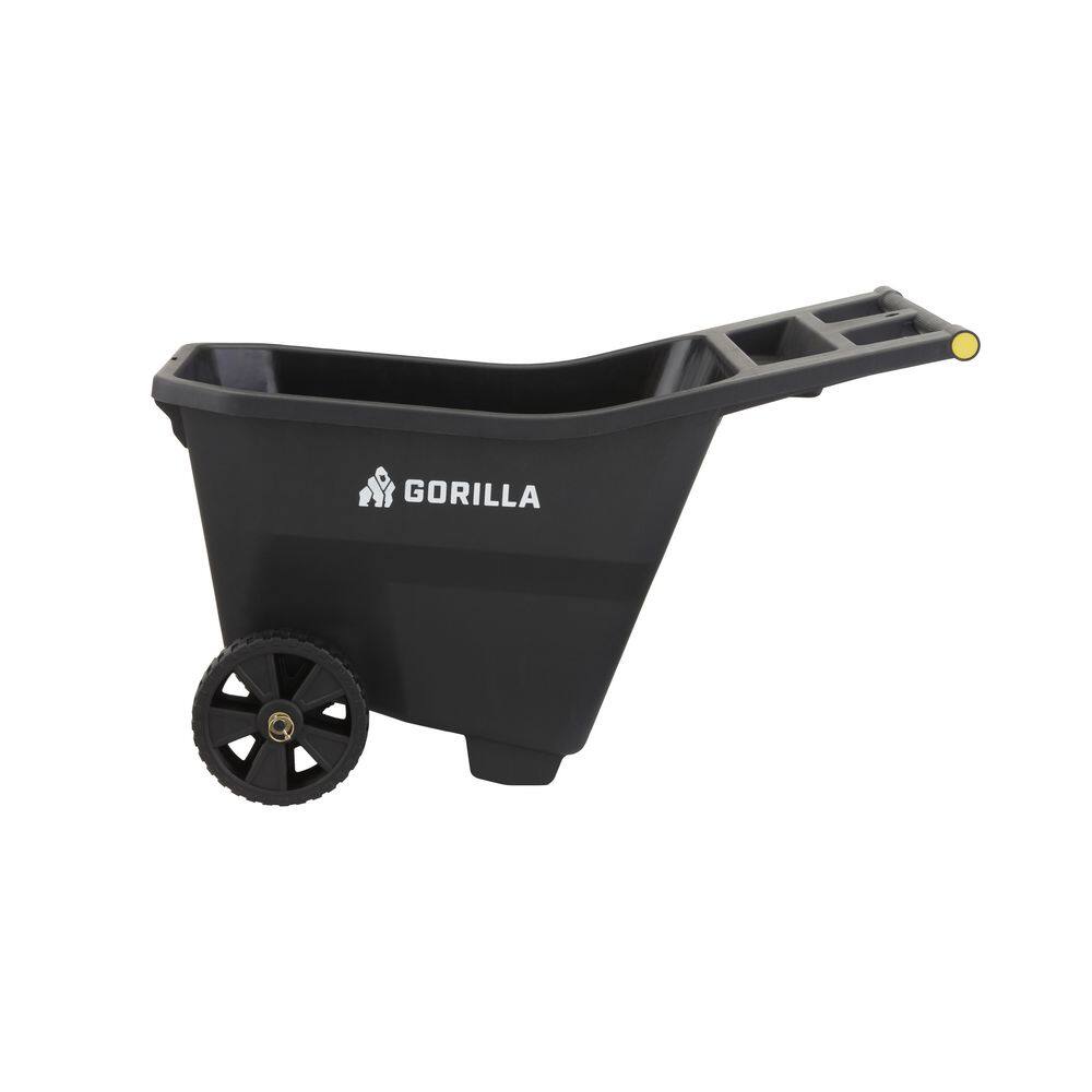 GORILLA CARTS 4.5 cu. ft. Plastic Garden Cart GCY-45