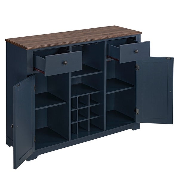 X-Door Wine Bar Cabinet Modern Contemporary