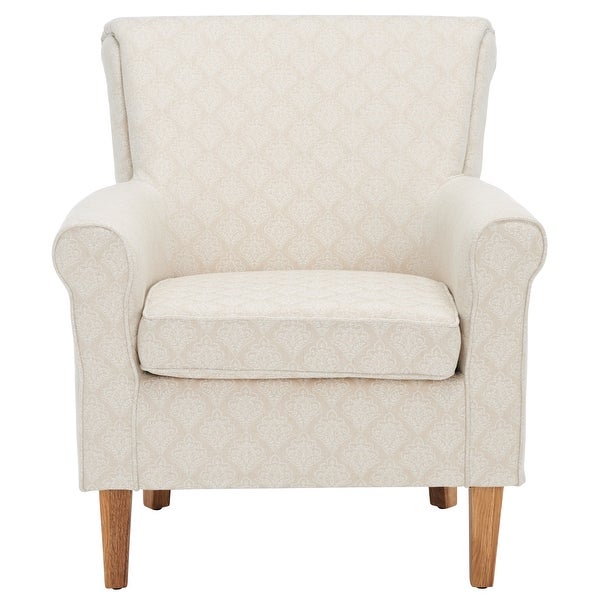 SAFAVIEH Gramercy Red/Ivory Floral Club Chair