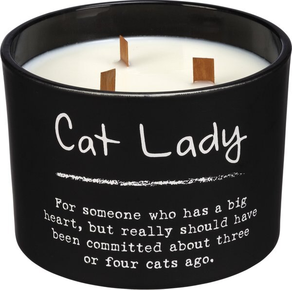 Primitives By Kathy Cat Lady Jar Candle