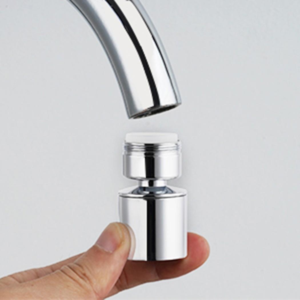 Kitchen Tap Aerator 360 Degree Rotate Swivel Faucet End Diffuser 24mm M24 Male Thread Adapter Chrome Water Faucet Aerator