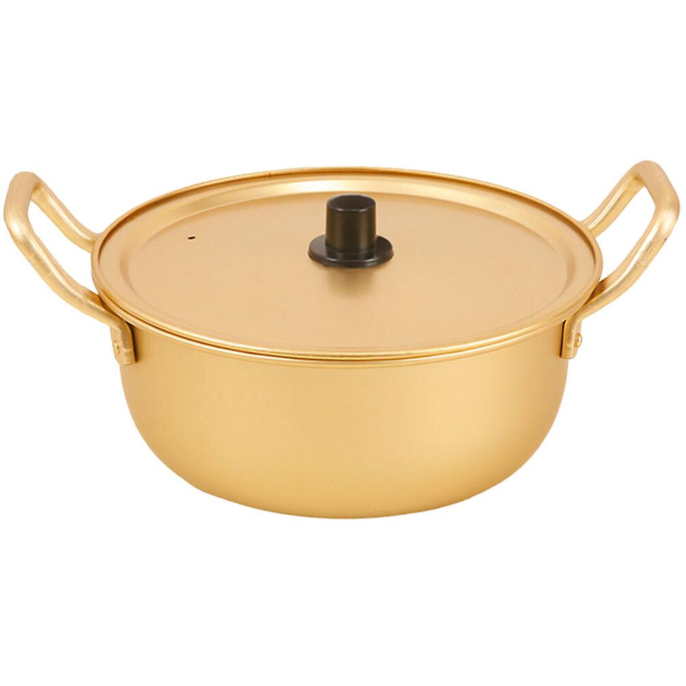 Aluminum Noodle Pot Korean Ramen Noodle Pot Heating Soup Pot Noodle Pot Kitchen Cooking Pot