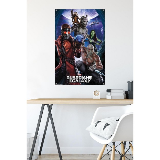 Trends International Marvel Cinematic Universe Guardians Of The Galaxy Group Unframed Wall Poster Prints