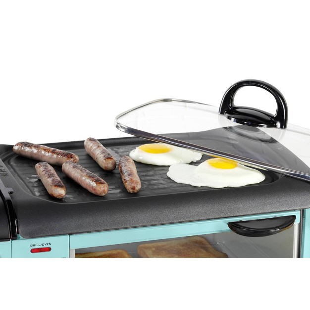 Nostalgia Electrics Retro 3 in 1family Size Griddle Aqua