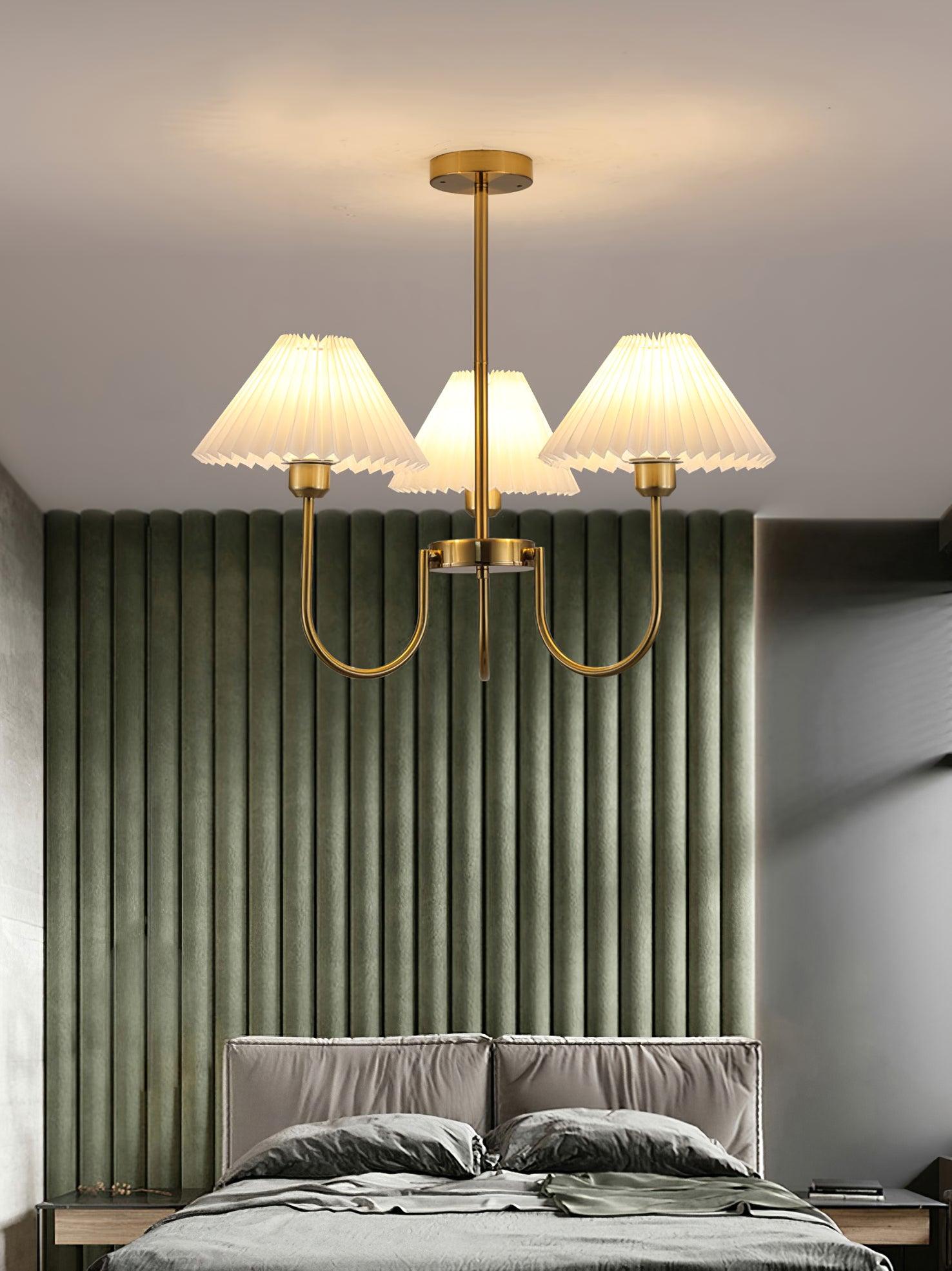 Lenore Pleated Chandelier