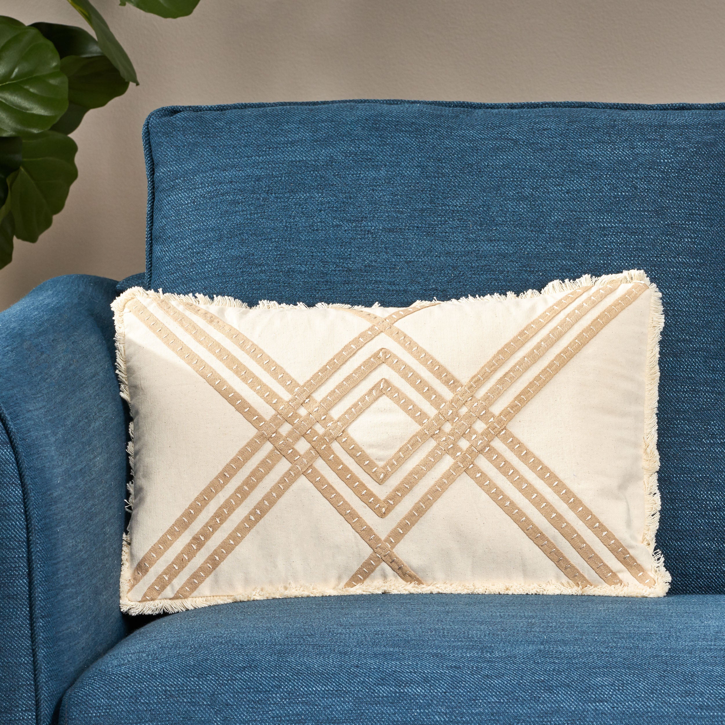 Kalynn Boho Cotton Pillow Cover