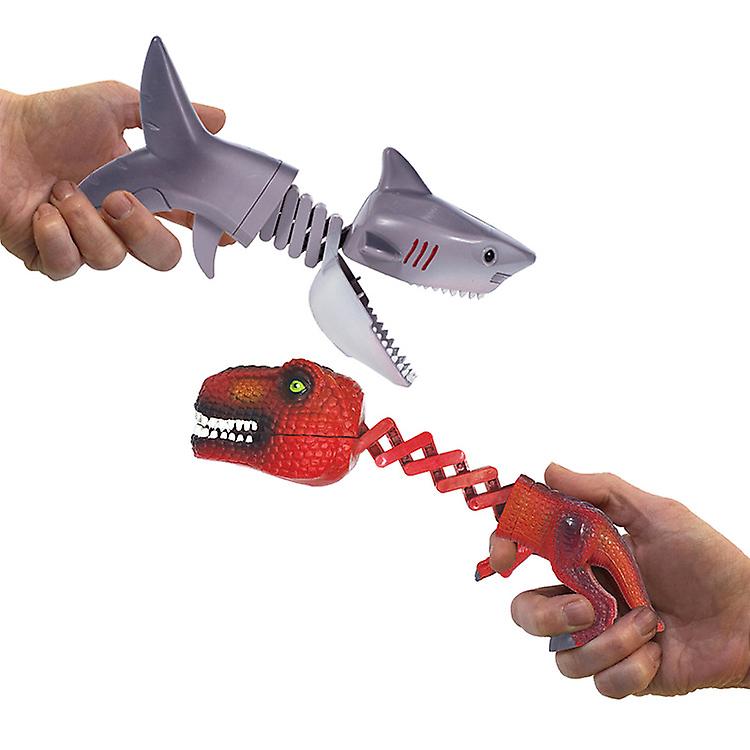 Shark Robot Hand， Cool Shark Grabber， Creature Reacher Toy For Kids， Durable Plastic Animal Grabber