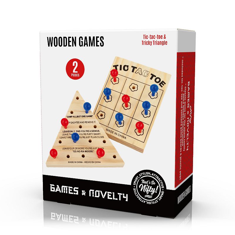 Nifty 2-Piece Wood Game Set