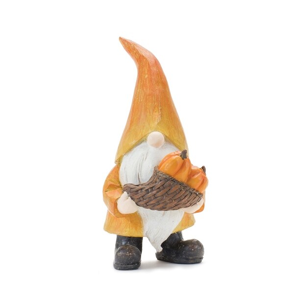 Fall Gnome (Set of 3) 7.25H，7.75H，8H Resin