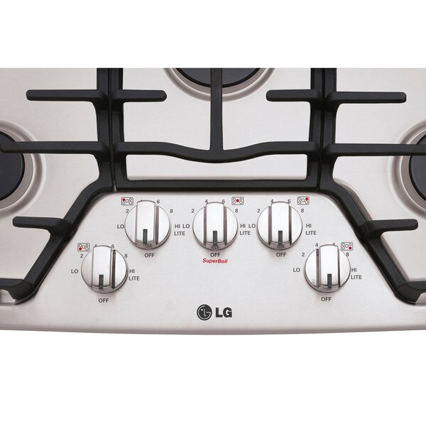 30 Inch 5 Sealed Burner Gas Cooktop