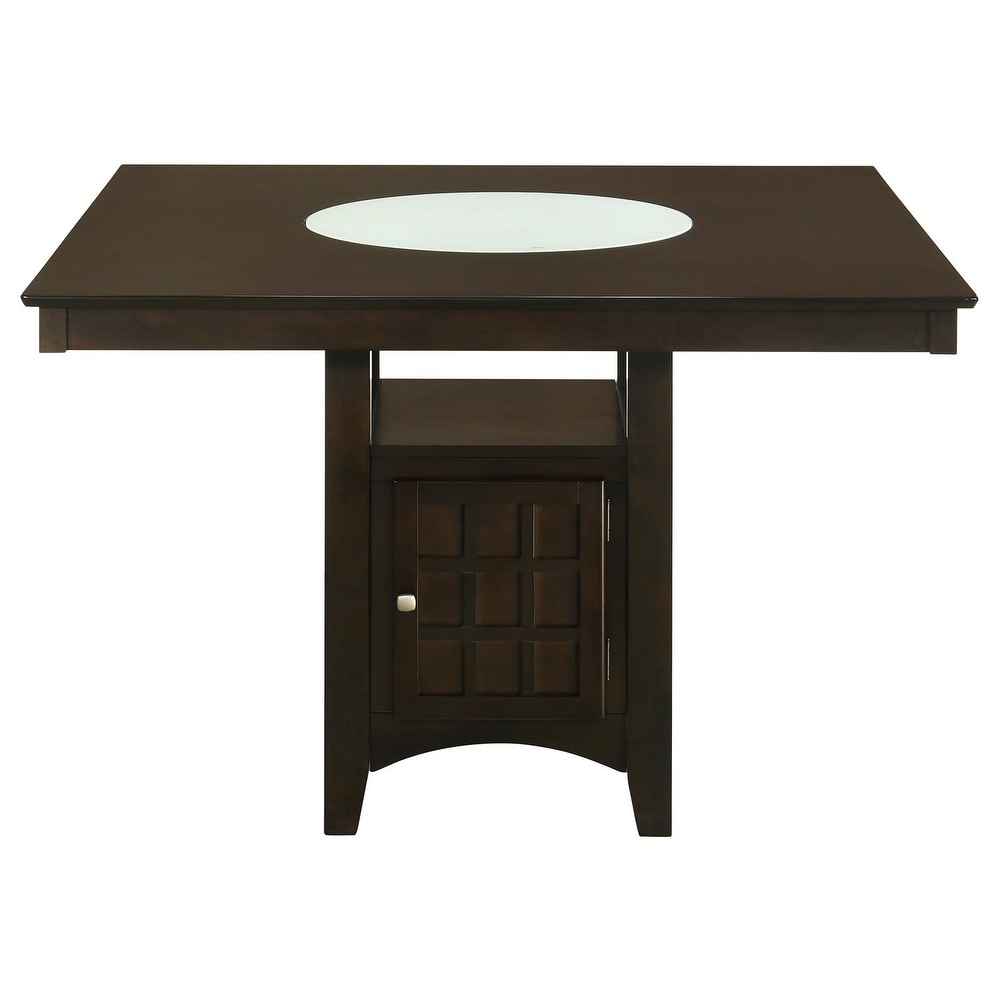 Coaster Furniture Clanton Square Counter Height Dining Set Cappuccino