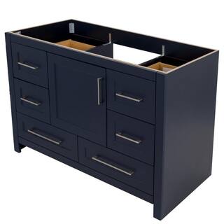 Home Decorators Collection Craye 48 in. W x 21.6 in. D x 34 in. H Bath Vanity Cabinet without Top in Deep Blue CY48-DB