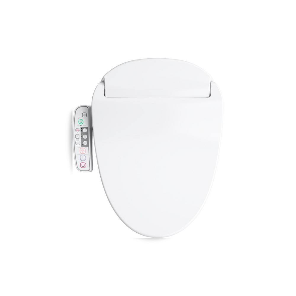 KOHLER Novita Electric Bidet Seat for Elongated Toilets in White BN330-N0