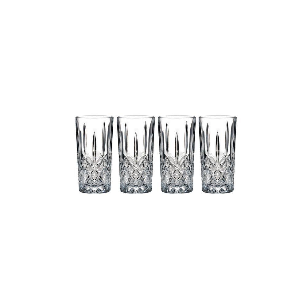 🎉Limited Time Offer🎉Marquis By Waterford Markham 13 fl. oz. Crystal Hi Ball Glass Set (Set of 4) 165119