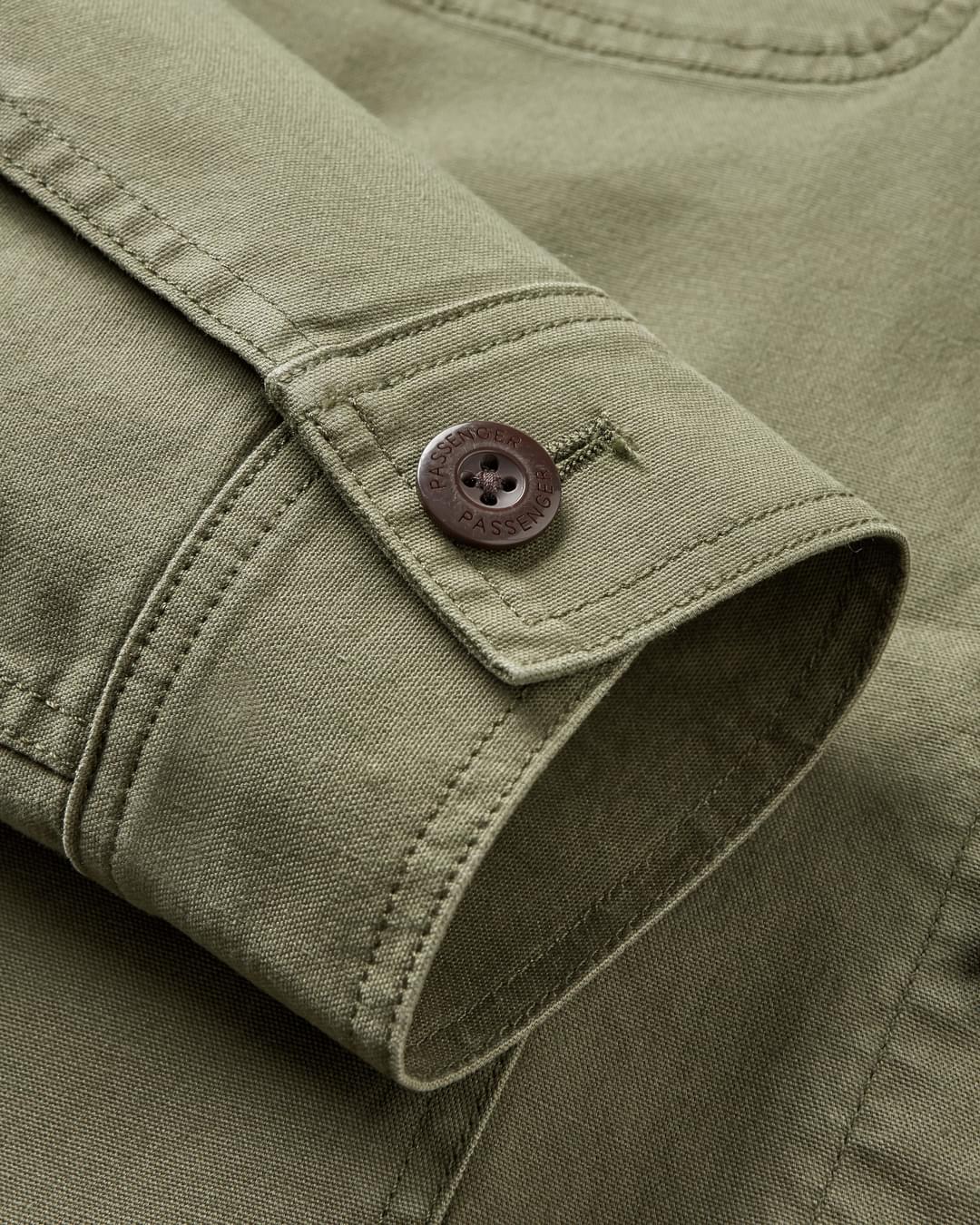 Balsa Canvas Overshirt - Khaki