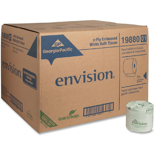 Georgia Pacific GeorgiaPacific Envision 2Ply Embossed Bath Tissue  GPC1988001