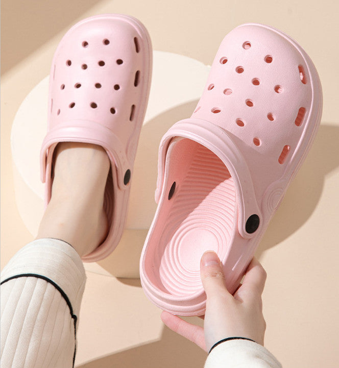 Home Times Classic Clogs for Women and Men, Massage Shower Bathroom Non-Slip Quick Drying Super Soft Comfy Thick Sole Home House Cloud Cushion Slide Sandals for Indoor & Outdoor Platform Shoes