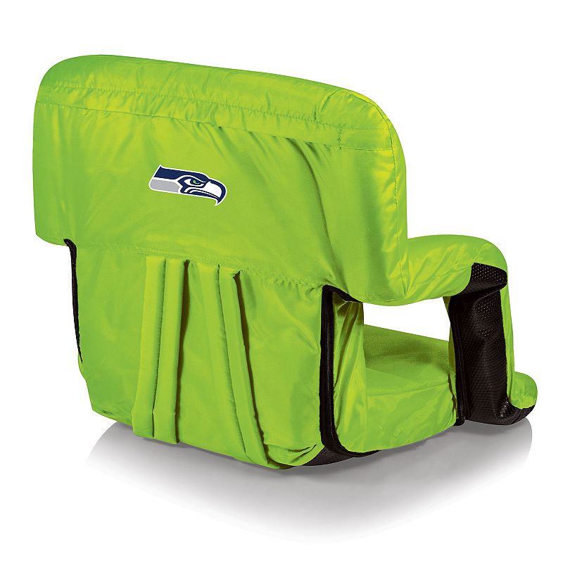 Picnic Time Seattle Seahawks Ventura Portable Recliner Chair