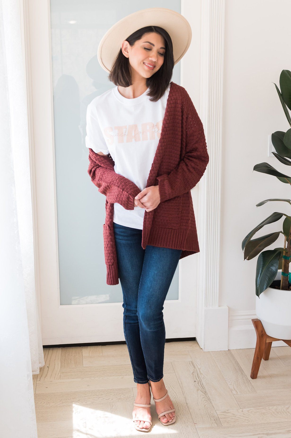 Grateful & Thankful Modest Cardigan